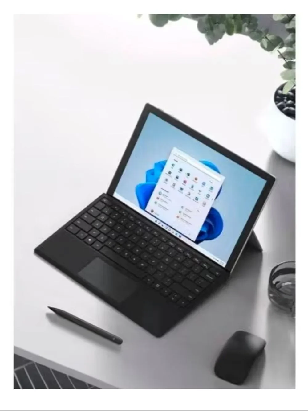 Microsoft Surface Pro Signature Keyboard Black Alcantara Backlit Trackpad